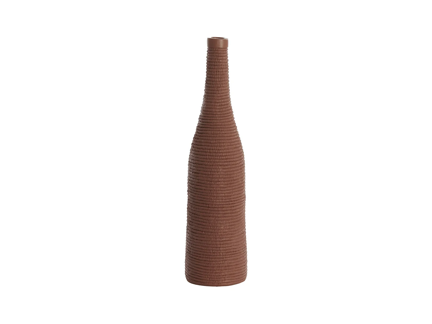 Vase YOUNA - Ø10x40cm - Rouge