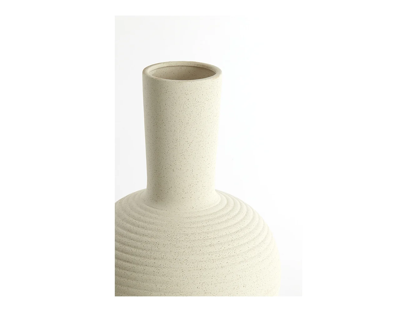 Vase ULLOA - Ø34x52cm - Blanc