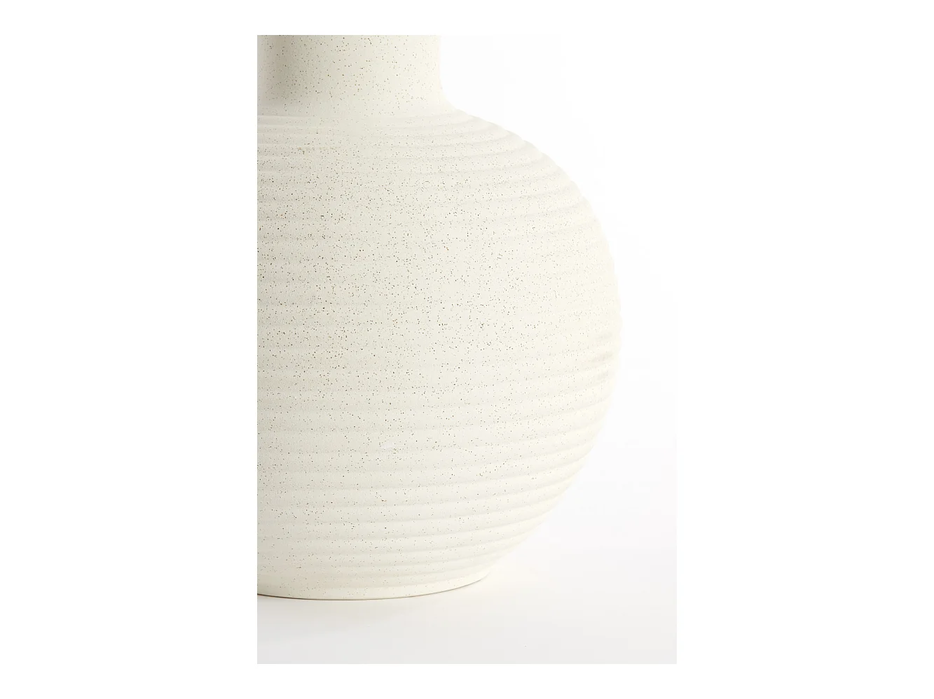 Vase ULLOA - Ø34x52cm - Blanc
