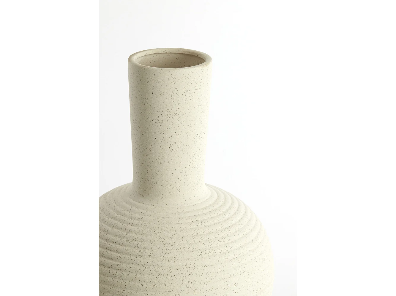 Vase ULLOA - Ø34x52cm - Blanc