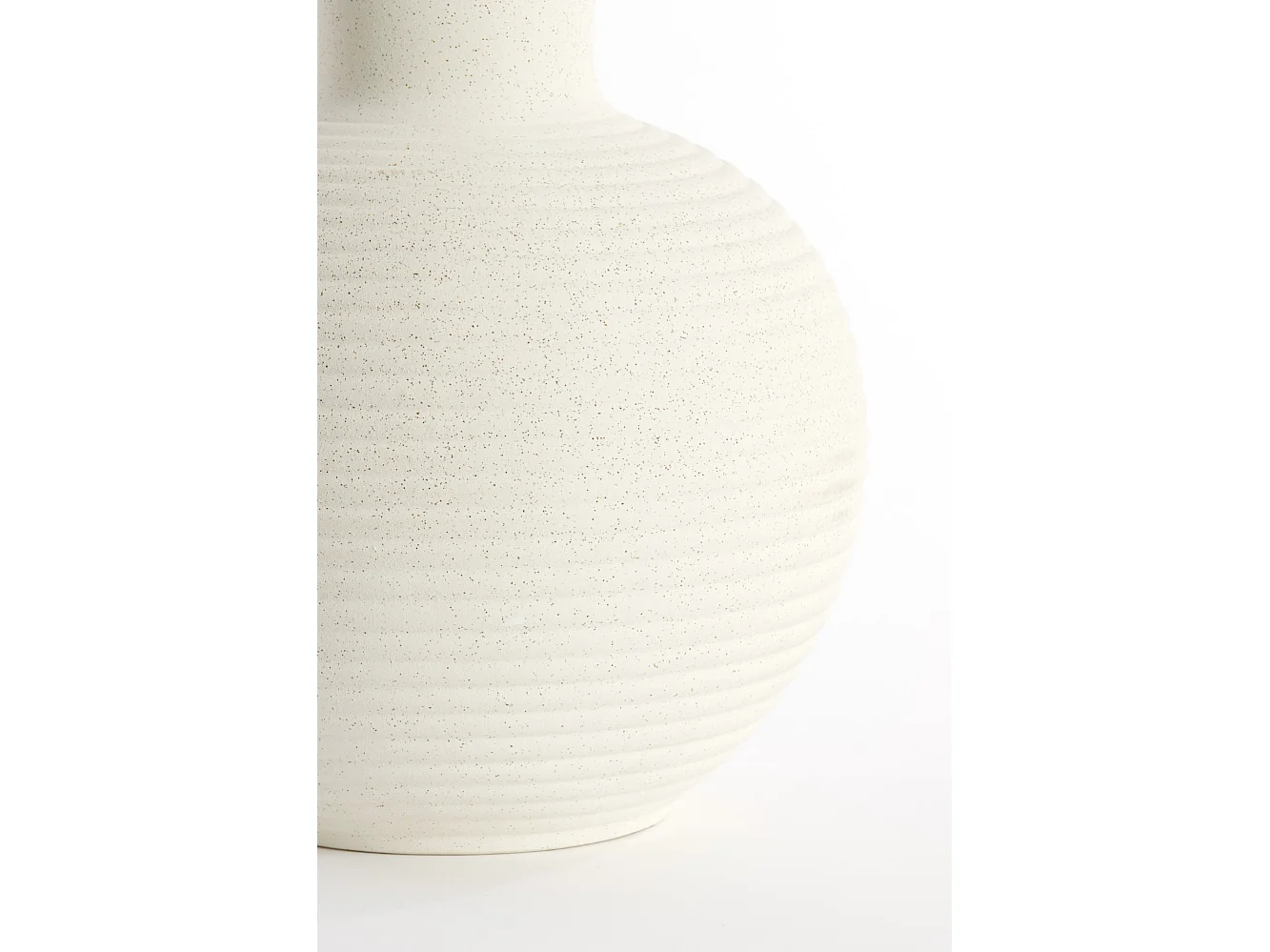 Vase ULLOA - Ø34x52cm - Blanc