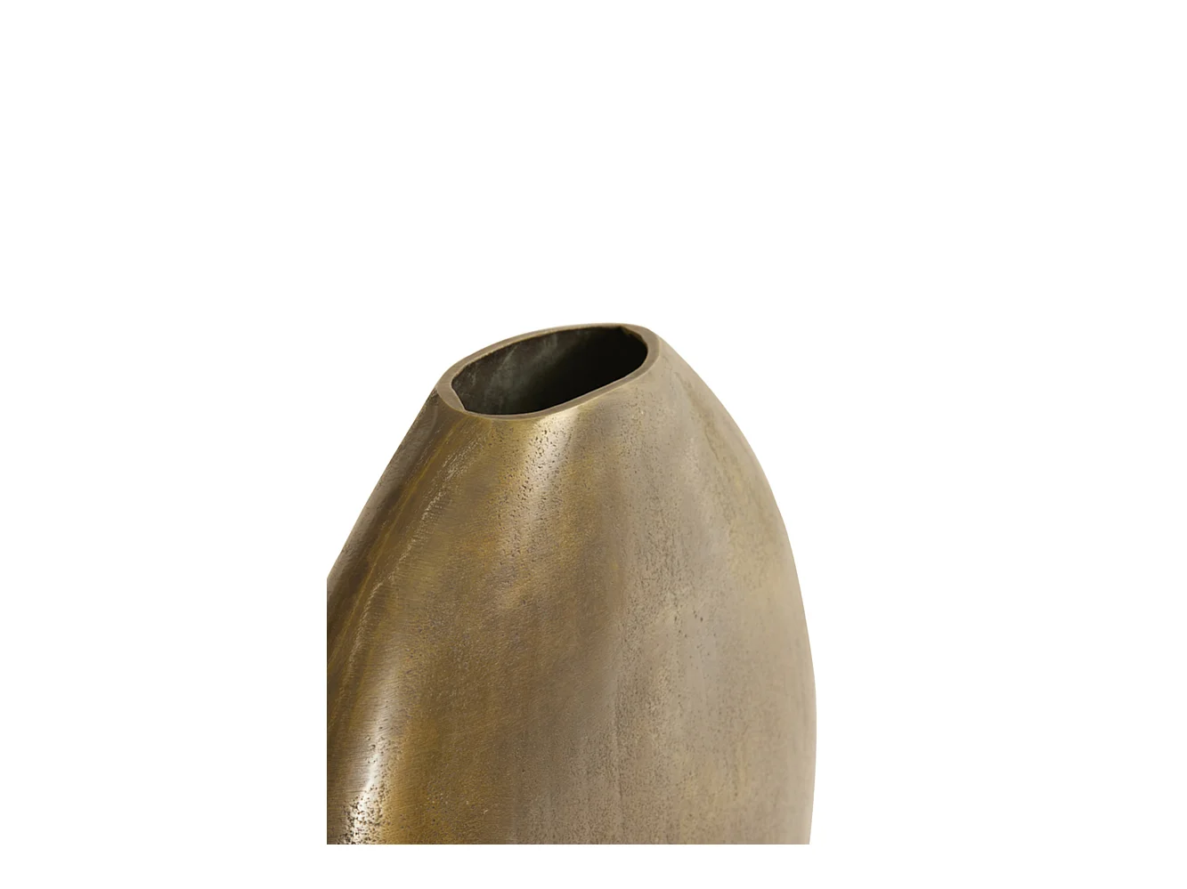 Vaas POSITANO - 42x7x42cm - Brons