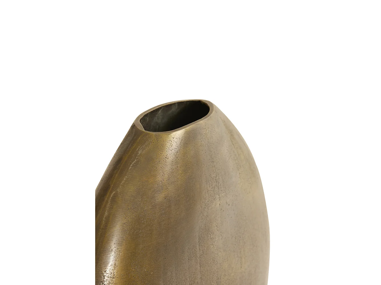 Vase POSITANO - 42x7x42cm - Bronze