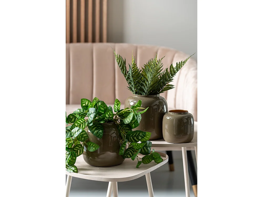 Vase Ivy Medium - Vert Mousse