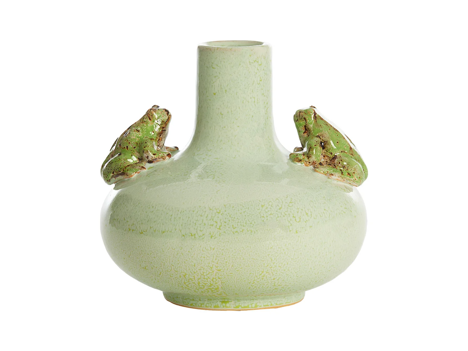 Vase FROSCH - Ø26x25cm - Grün