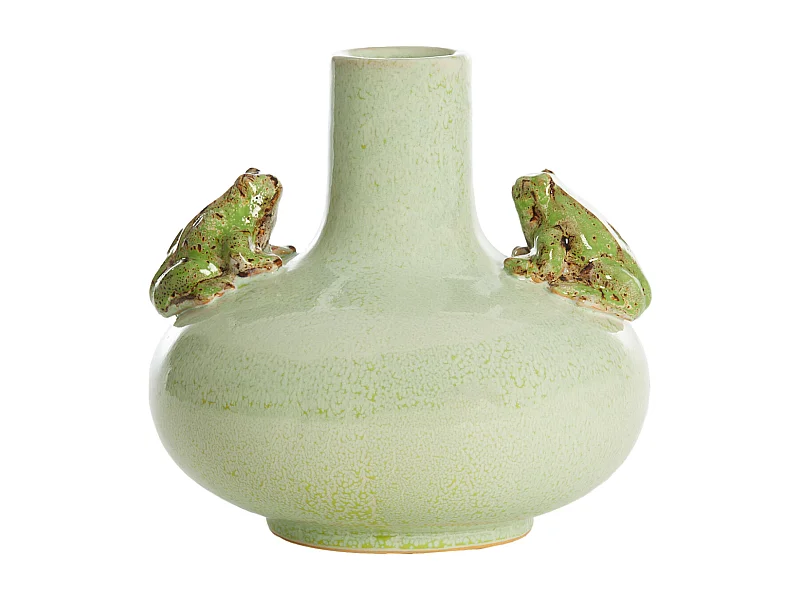 Vase GRENOUILLE - Ø26x25cm - Vert