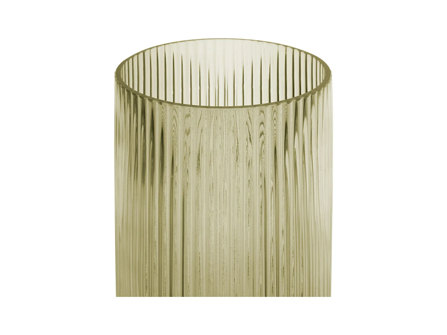 Vase Allure Straight Large - Vert Mousse
