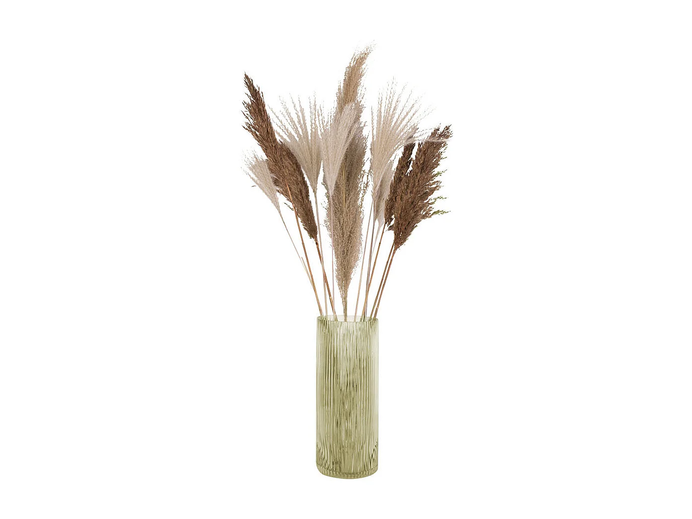 Vase Allure Straight Large - Vert Mousse