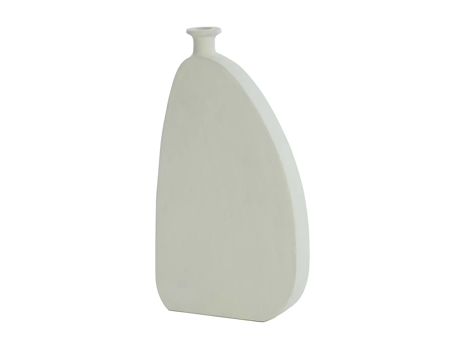 Vase OBIDO - 21x4x36cm - Blanc