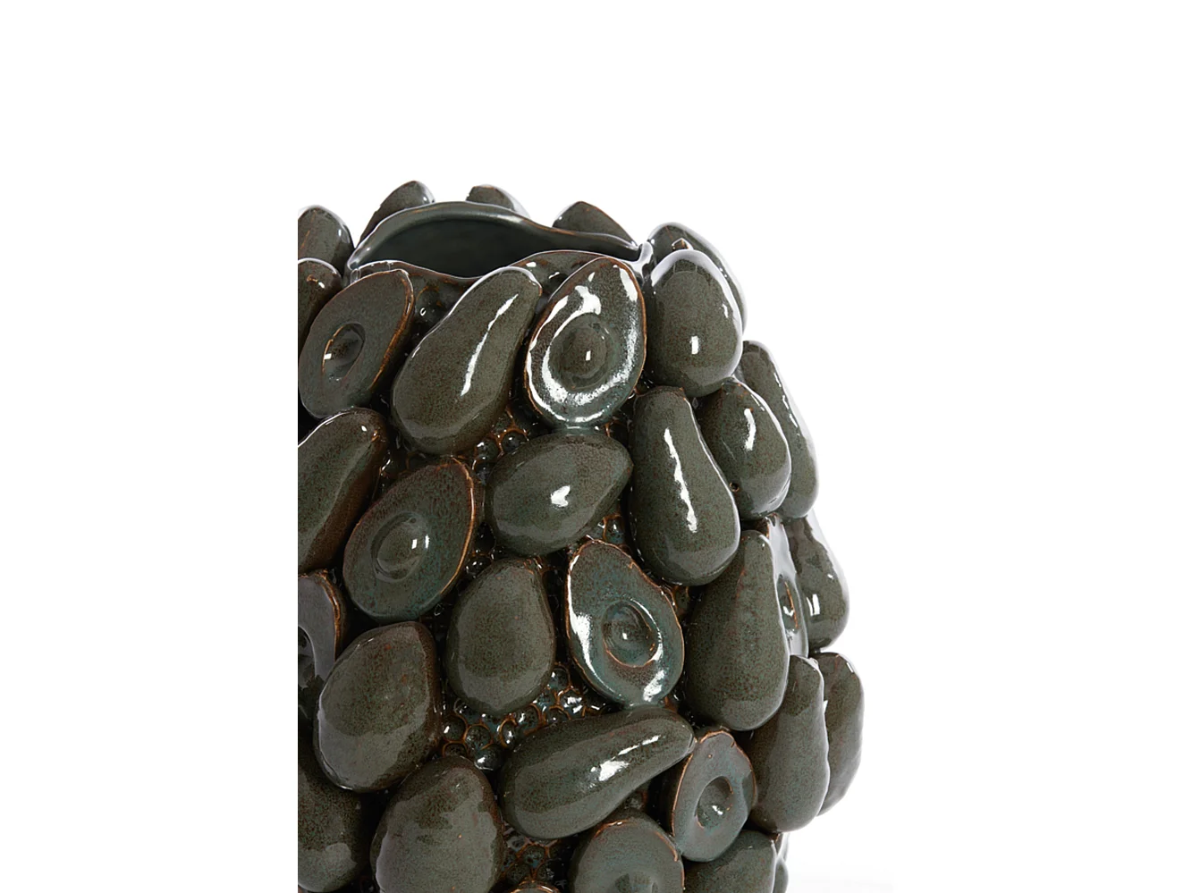 Vase AVOCAT - Ø33x37,5cm - Marron