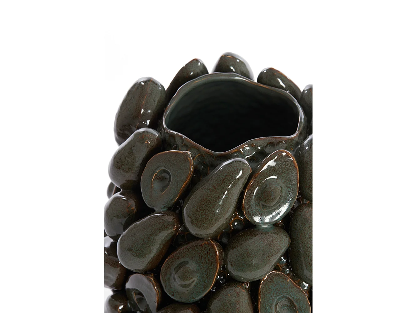 Vase AVOCAT - Ø33x37,5cm - Marron