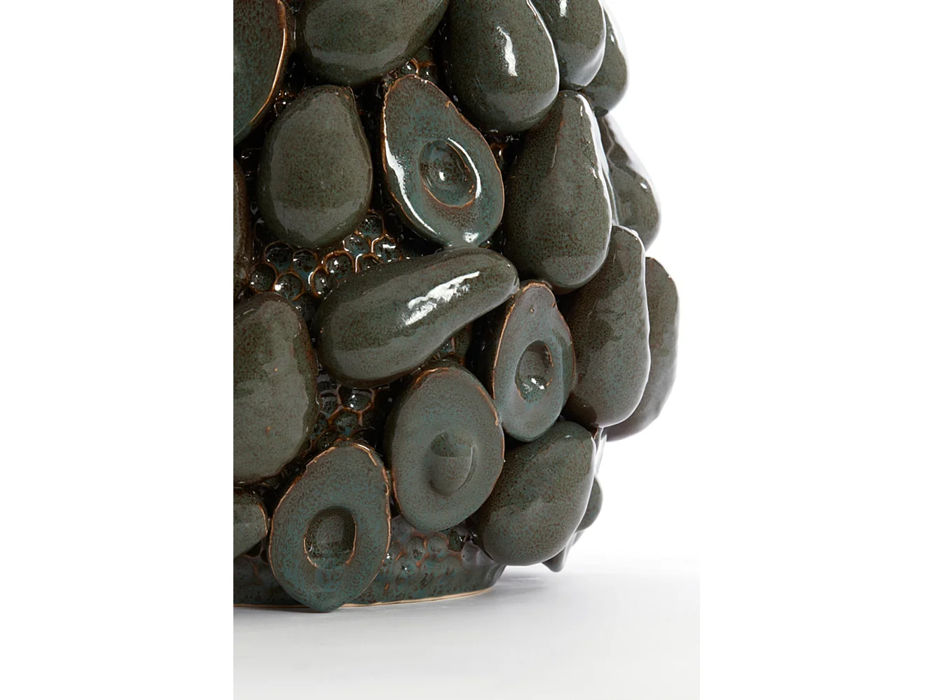 Vase AVOCAT - Ø33x37,5cm - Marron