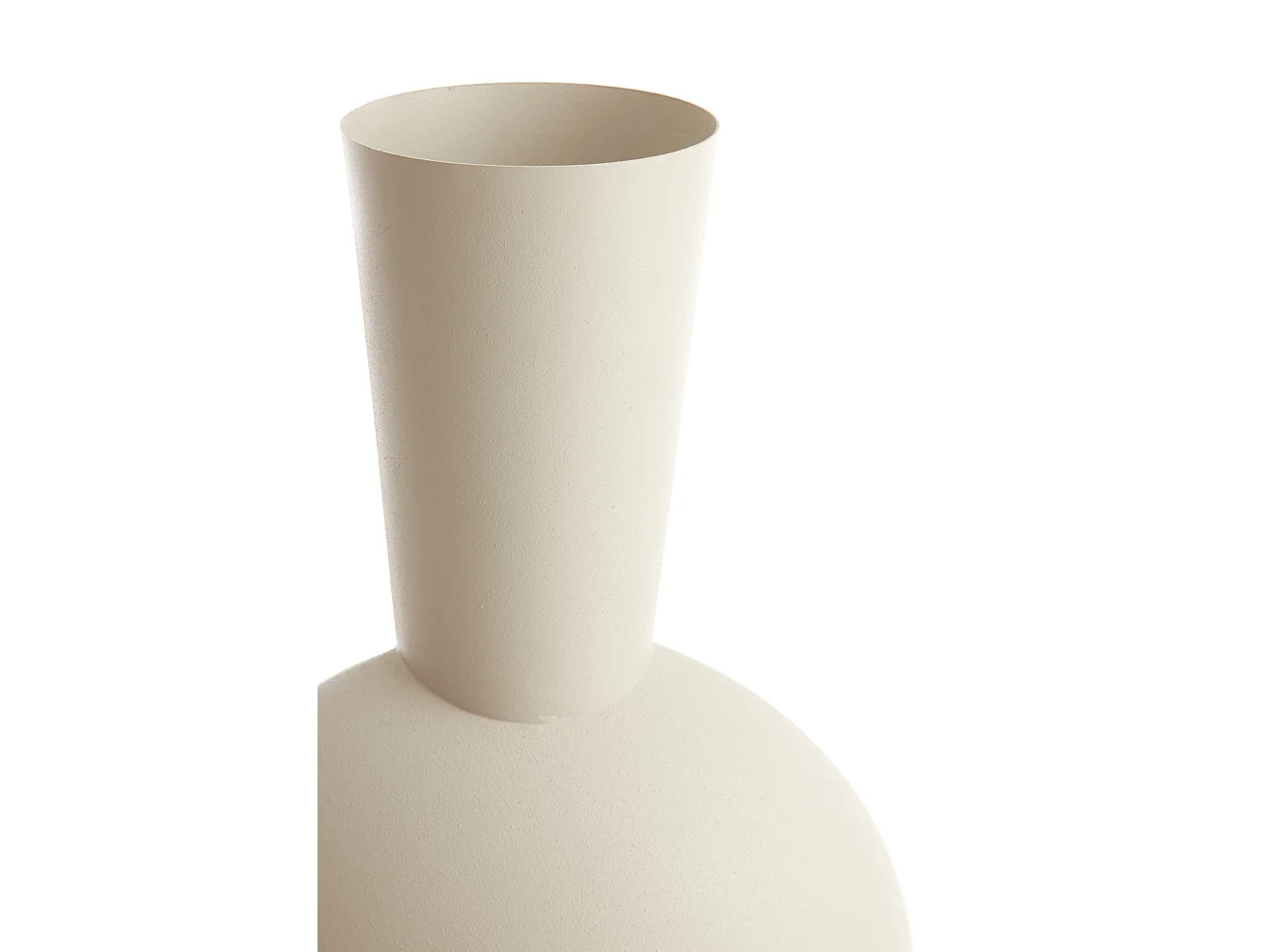 Vase KAVANDU - 22x14x40cm - Blanc