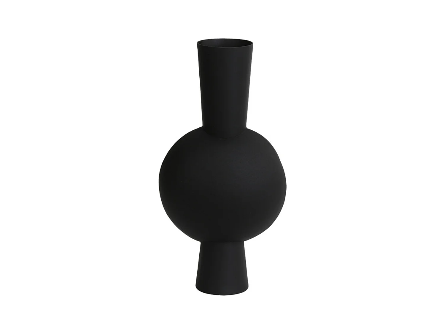 Vase KAVANDU - 22x14x40cm - Noir