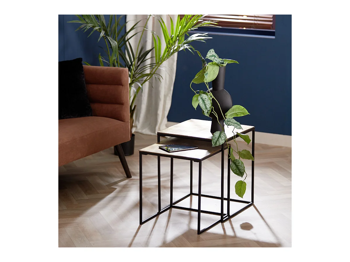 Vase KAVANDU - 22x14x40cm - Noir