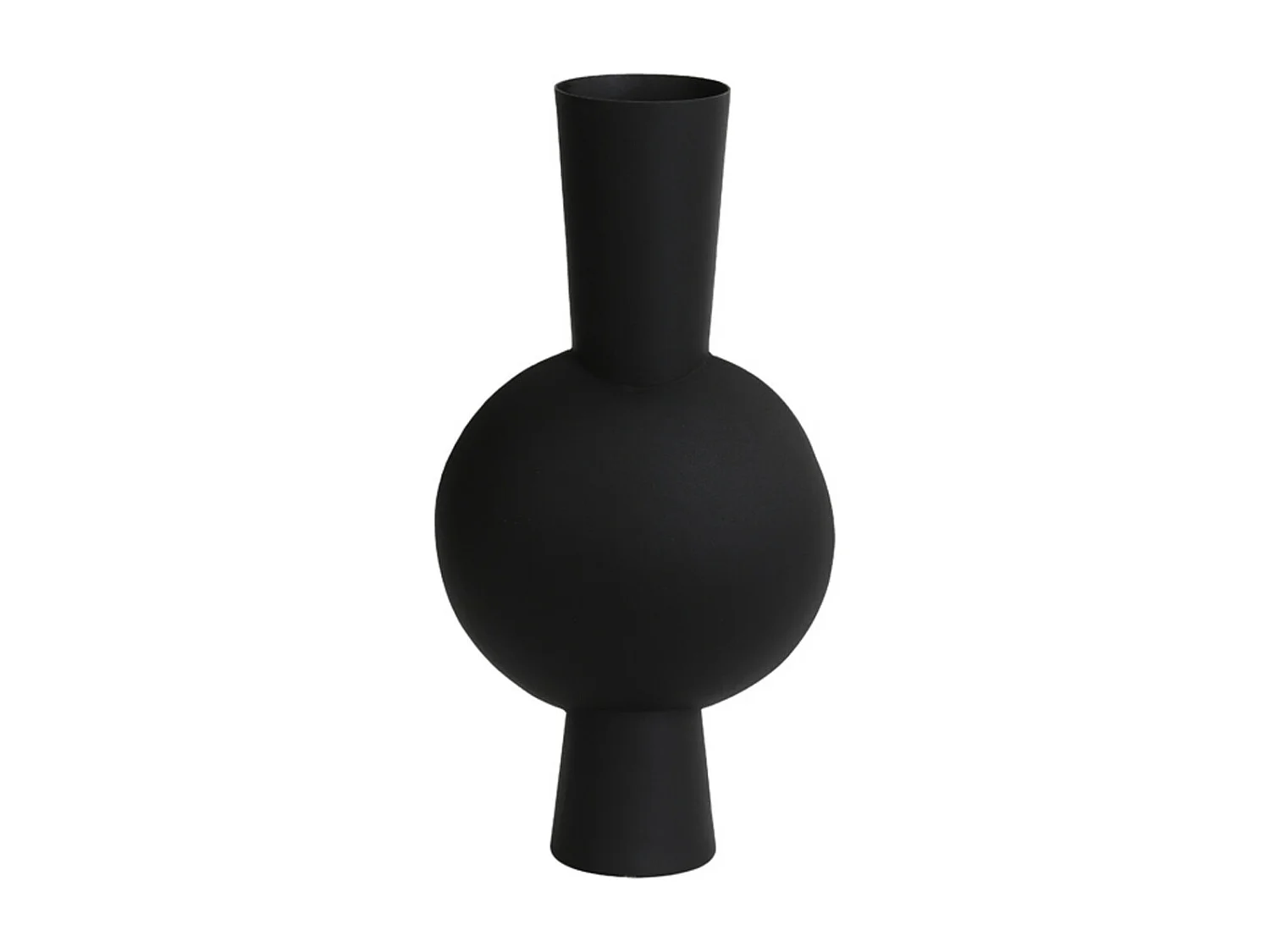 Vase KAVANDU - 22x14x40cm - Noir