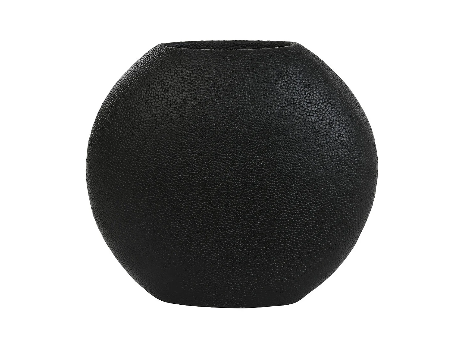 Jarrón RAYSKIN - 40x14x36cm - Negro