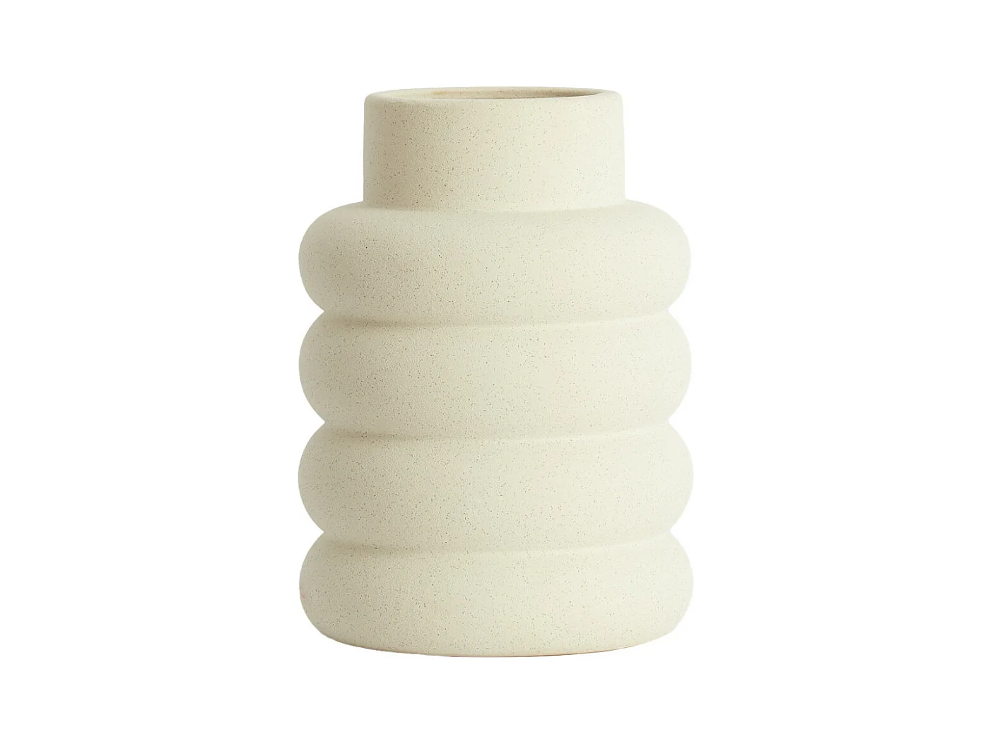Vase TRIORA - Ø23x32,5cm - Blanc
