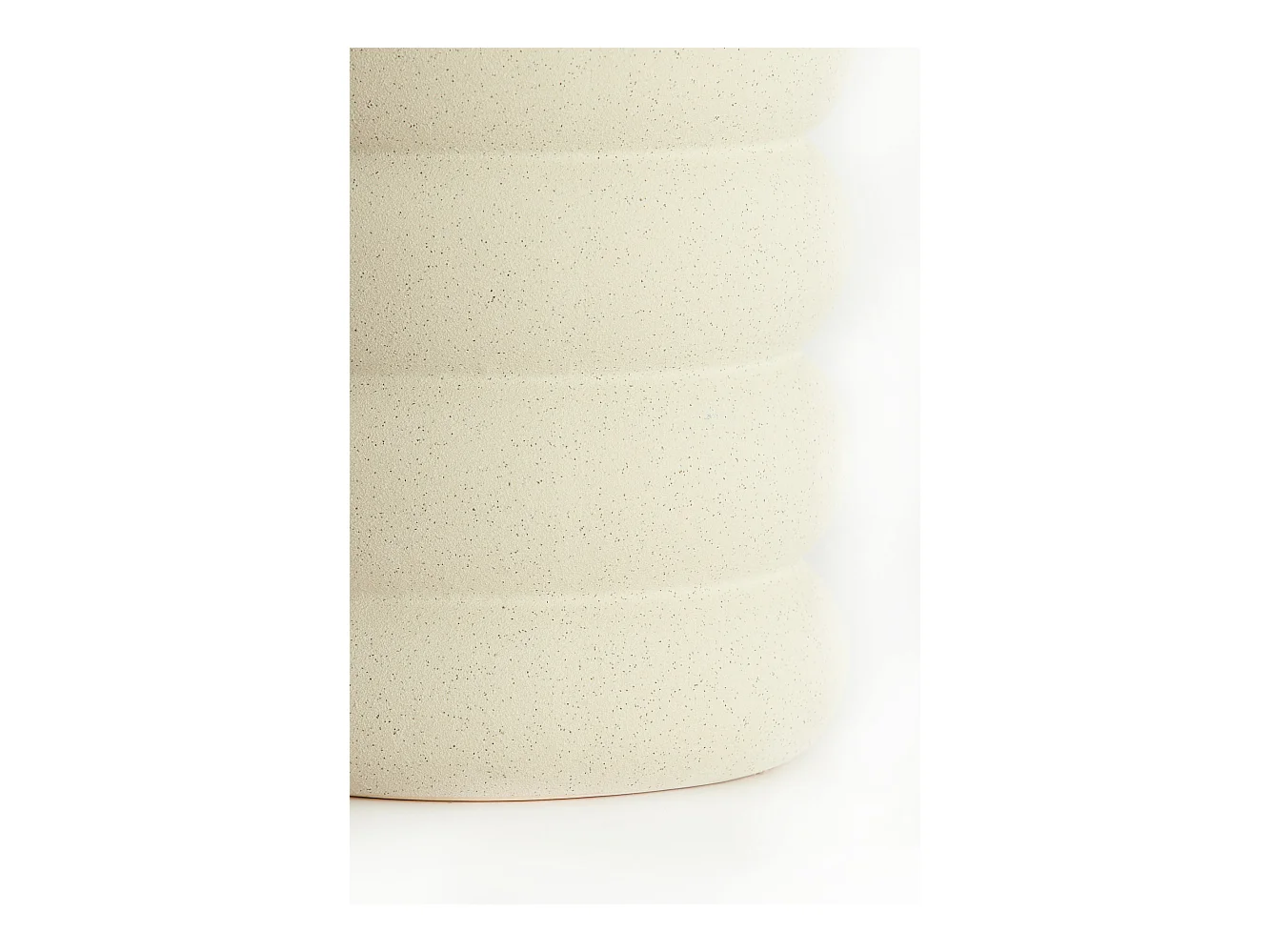 Vase TRIORA - Ø23x32,5cm - Blanc