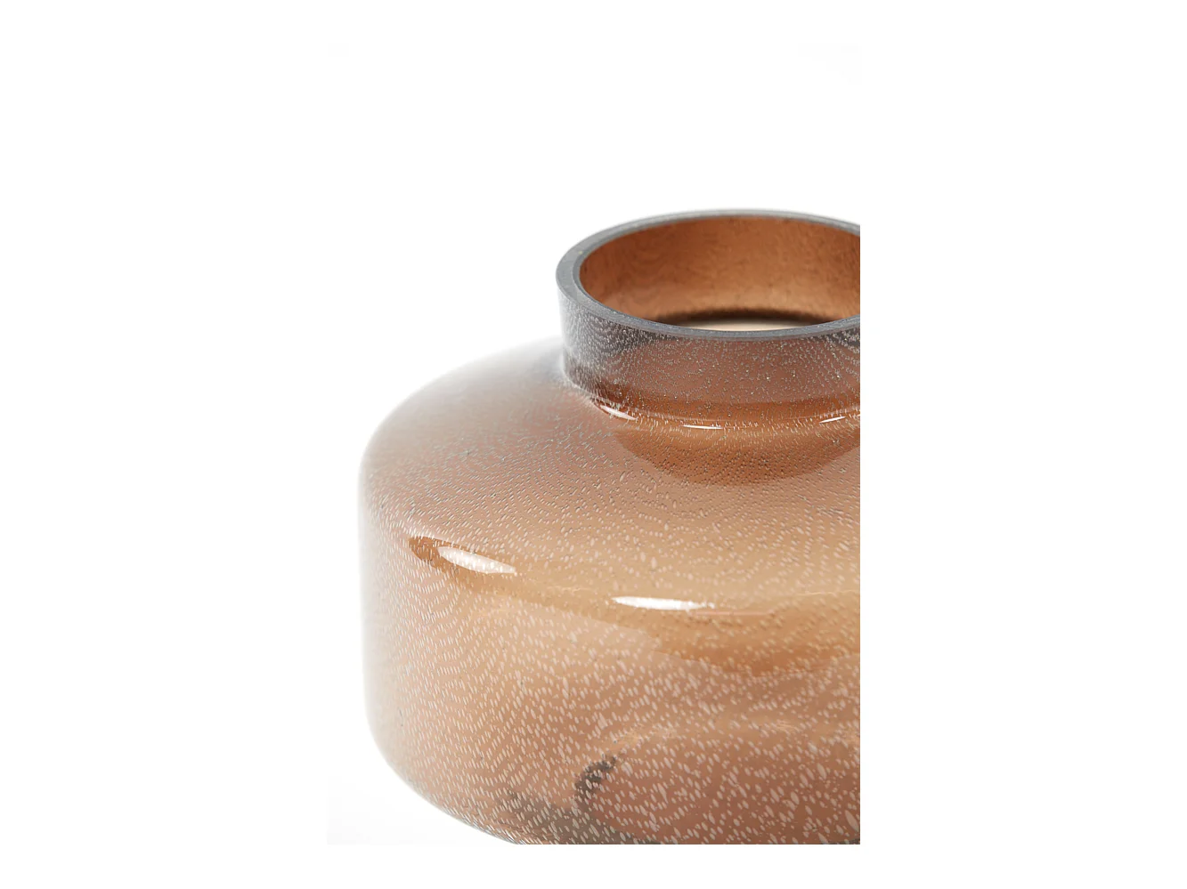 Vase TRASMON - Ø23,5x29,5cm - Braun