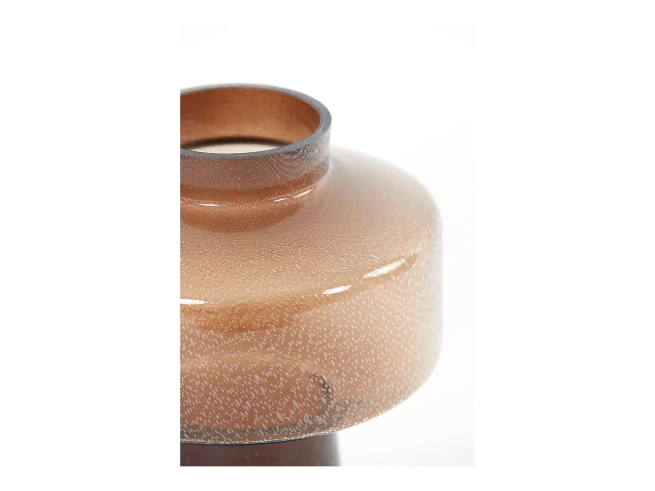 Vase TRASMON - Ø23,5x29,5cm - Braun