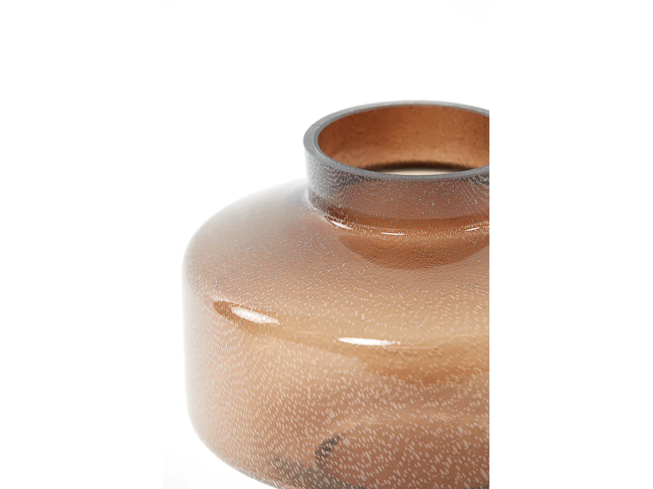 Vase TRASMON - Ø23,5x29,5cm - Marron