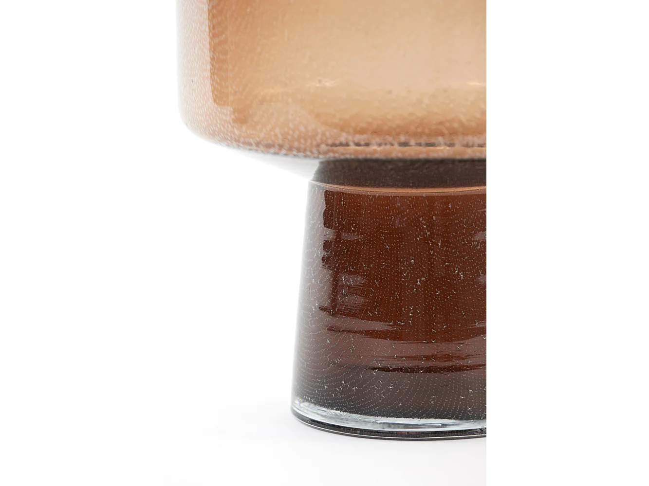 Vase TRASMON - Ø23,5x29,5cm - Marron