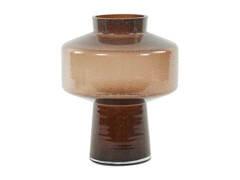 Vase TRASMON - Ø23,5x29,5cm - Marron