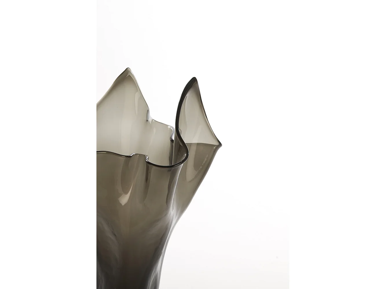 Vase AIORA - Ø22x40cm - Gris