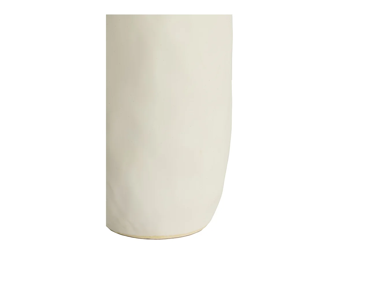 Vase SENNES - Ø19,5x56cm - Weiß