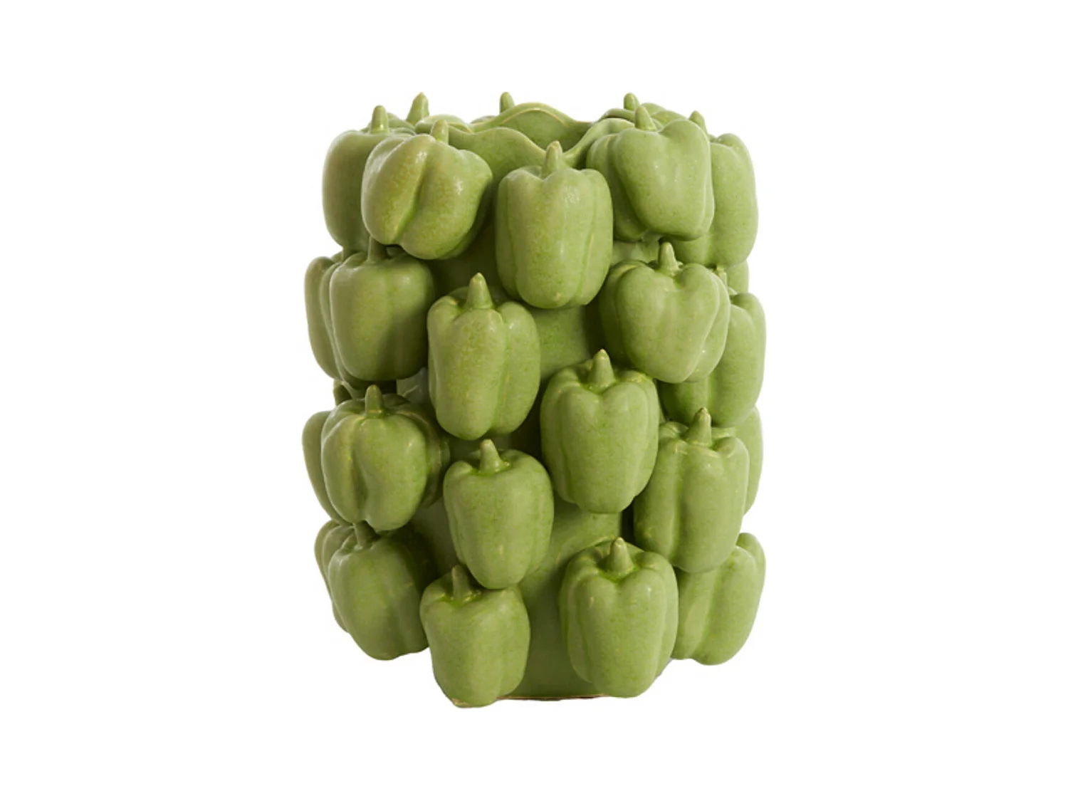 Vase BELLPEPPER - 23,5x23x32,5cm - Vert
