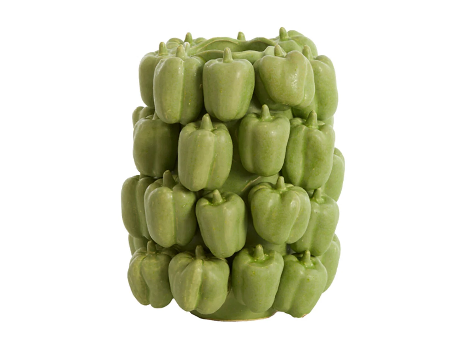 Vase BELLPEPPER - 23,5x23x32,5cm - Vert