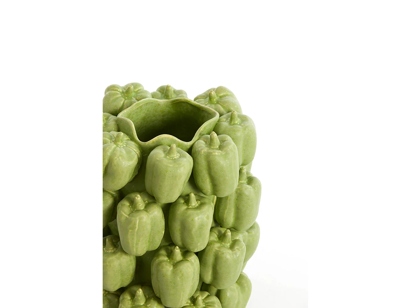Vase BELLPEPPER - 23,5x23x32,5cm - Vert