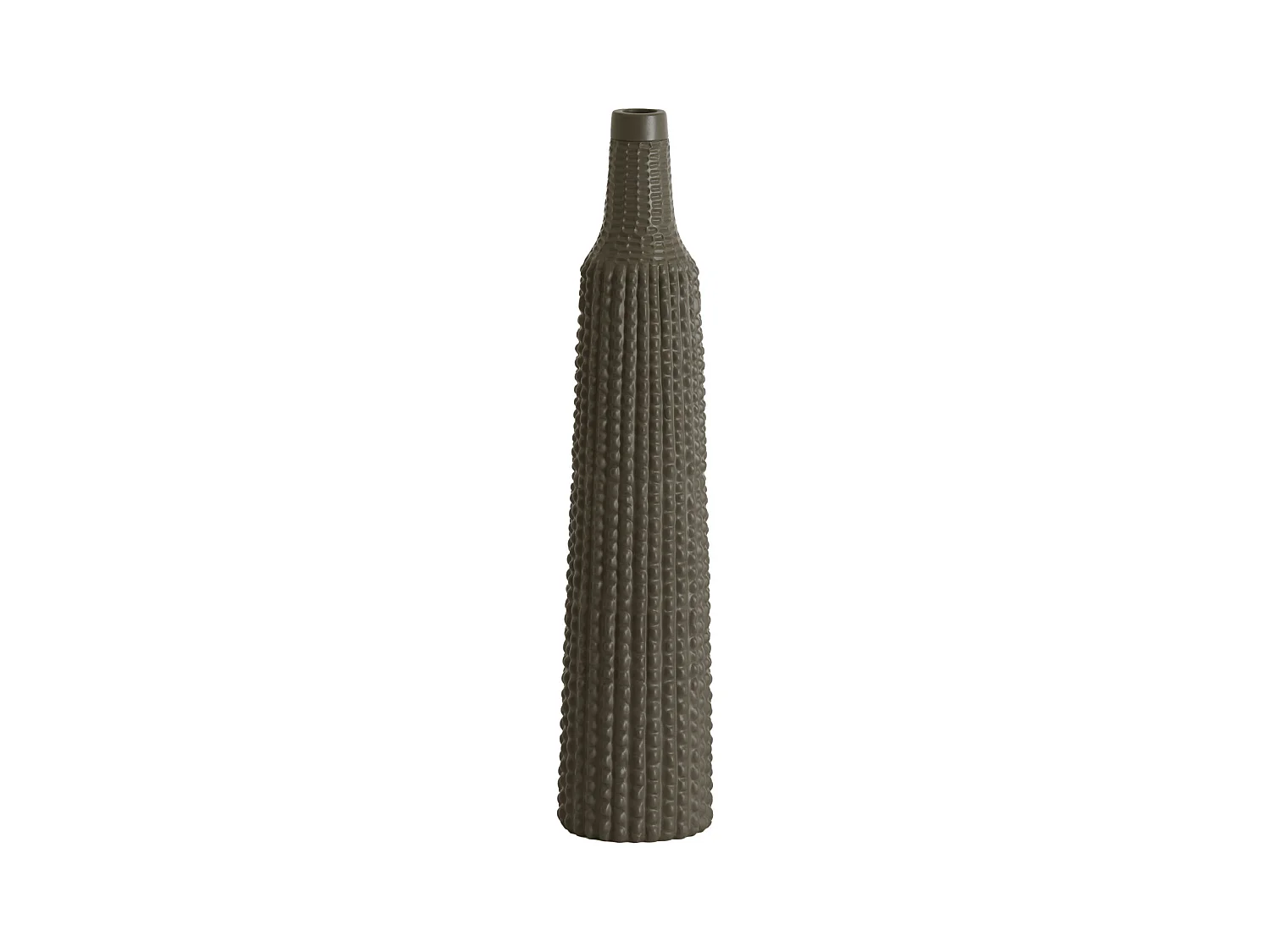 Vase ANGIRA - Ø9,5x46cm - Marron