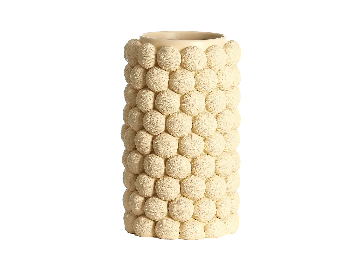 Vase OURSIN - Ø25x40cm - Blanc