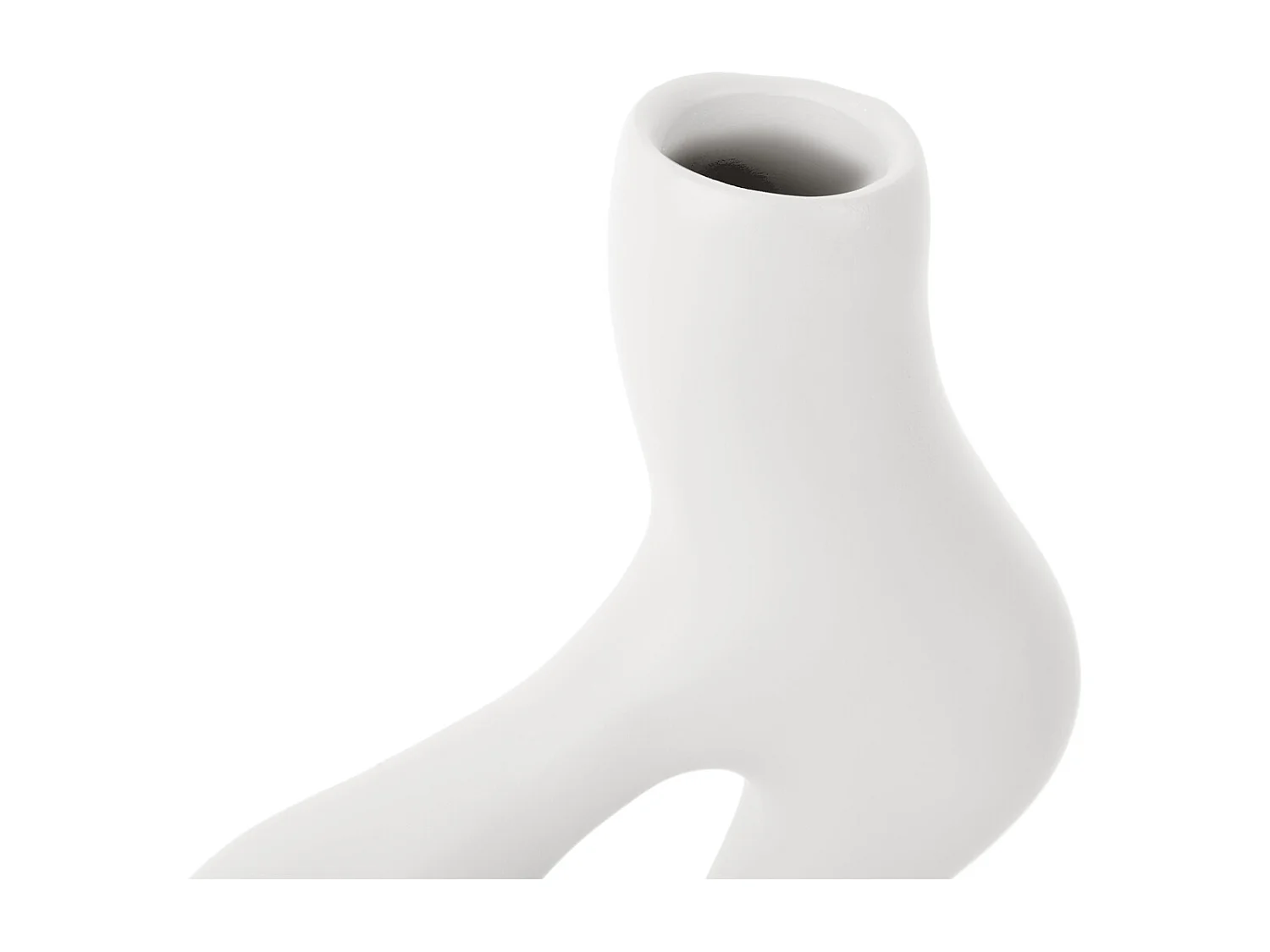 Vase Tourbillons Organiques - Blanc