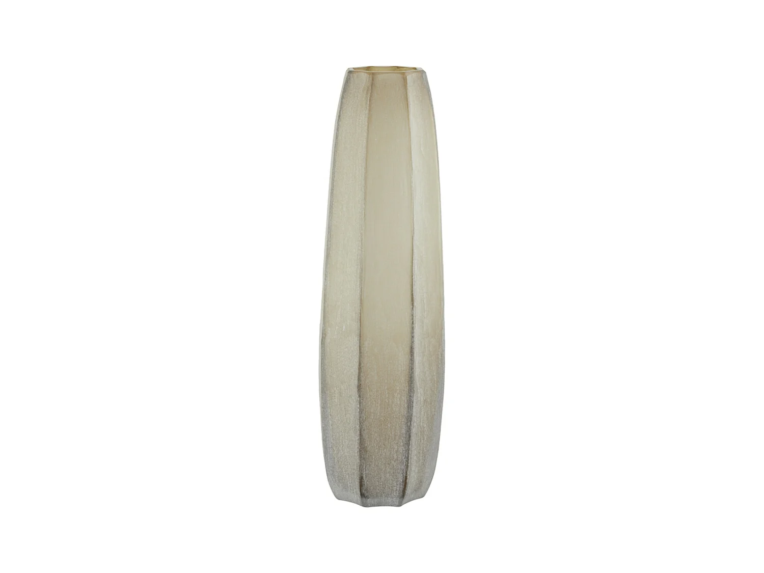 Vase BRADLEY - Ø17x60cm - Braun