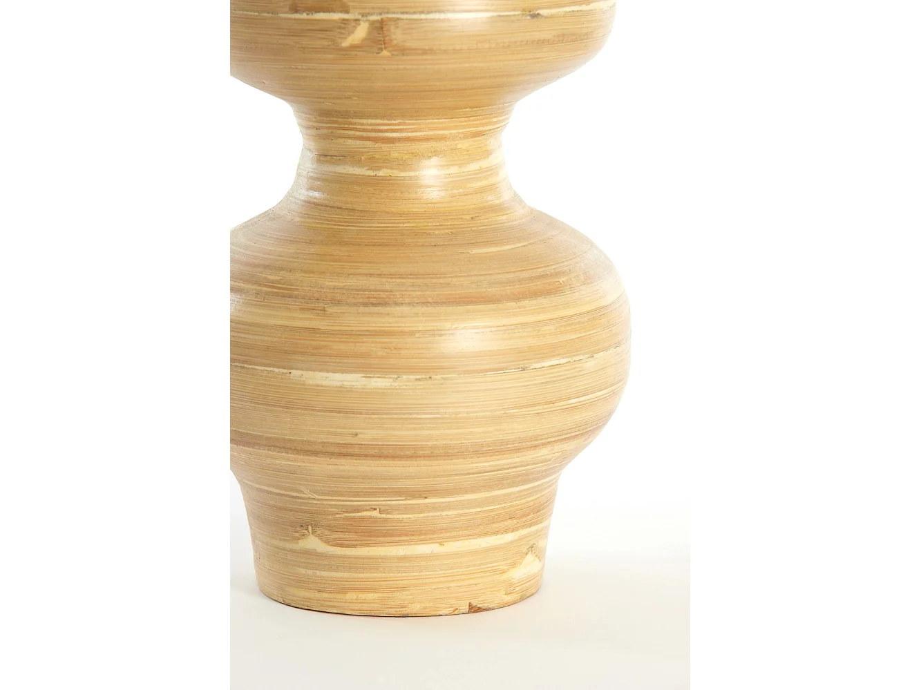 Vase CAMELEA - Ø26x52cm - Marron