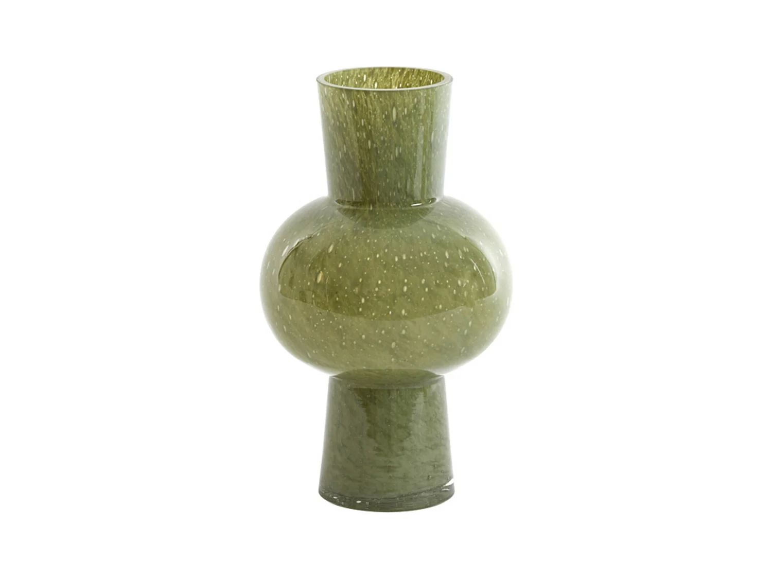 Vase HALLEY - Ø18x28,5cm - Vert