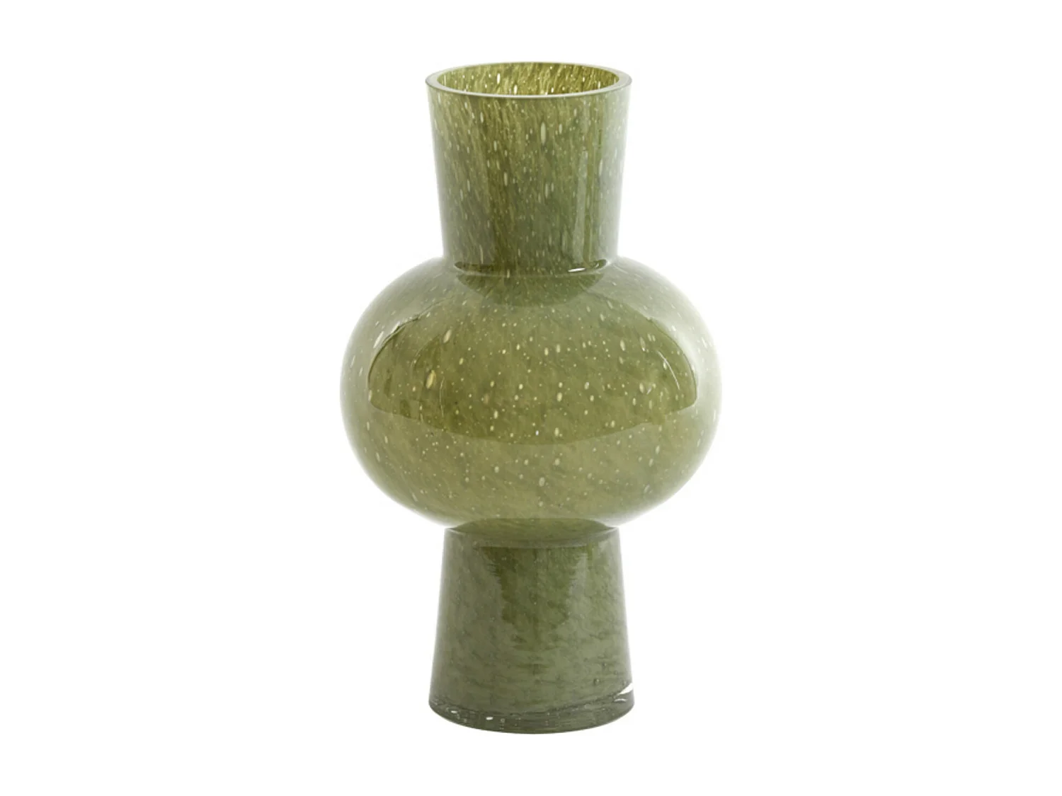 Vase HALLEY - Ø18x28,5cm - Vert