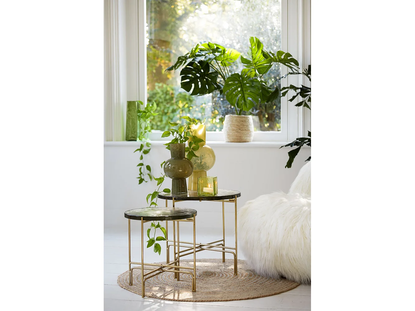 Vase HALLEY - Ø18x28,5cm - Vert