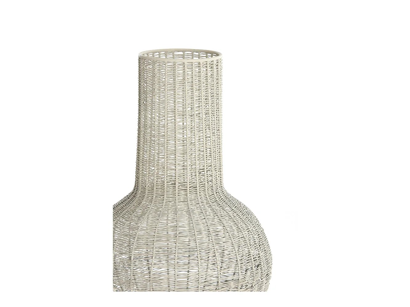 Vase COMPETA - Ø25x48cm - Blanc