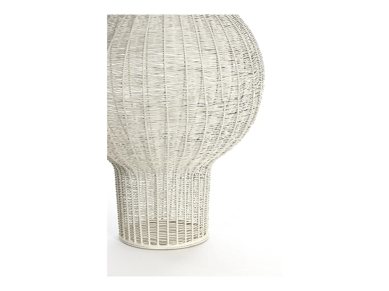 Vase COMPETA - Ø25x48cm - Blanc