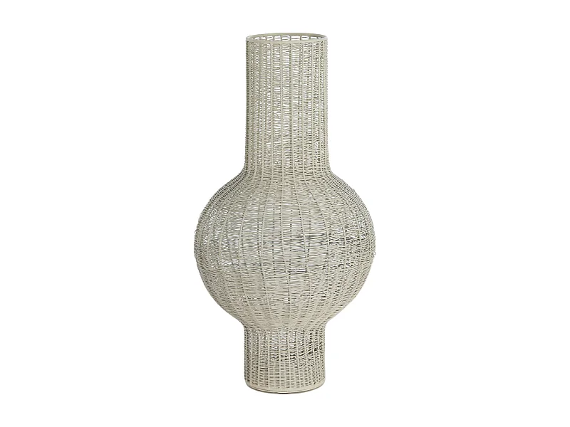 Vase COMPETA - Ø25x48cm - Blanc
