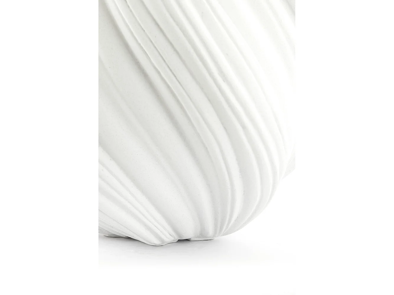 Vase YATUNG - Ø52x48cm - Blanc
