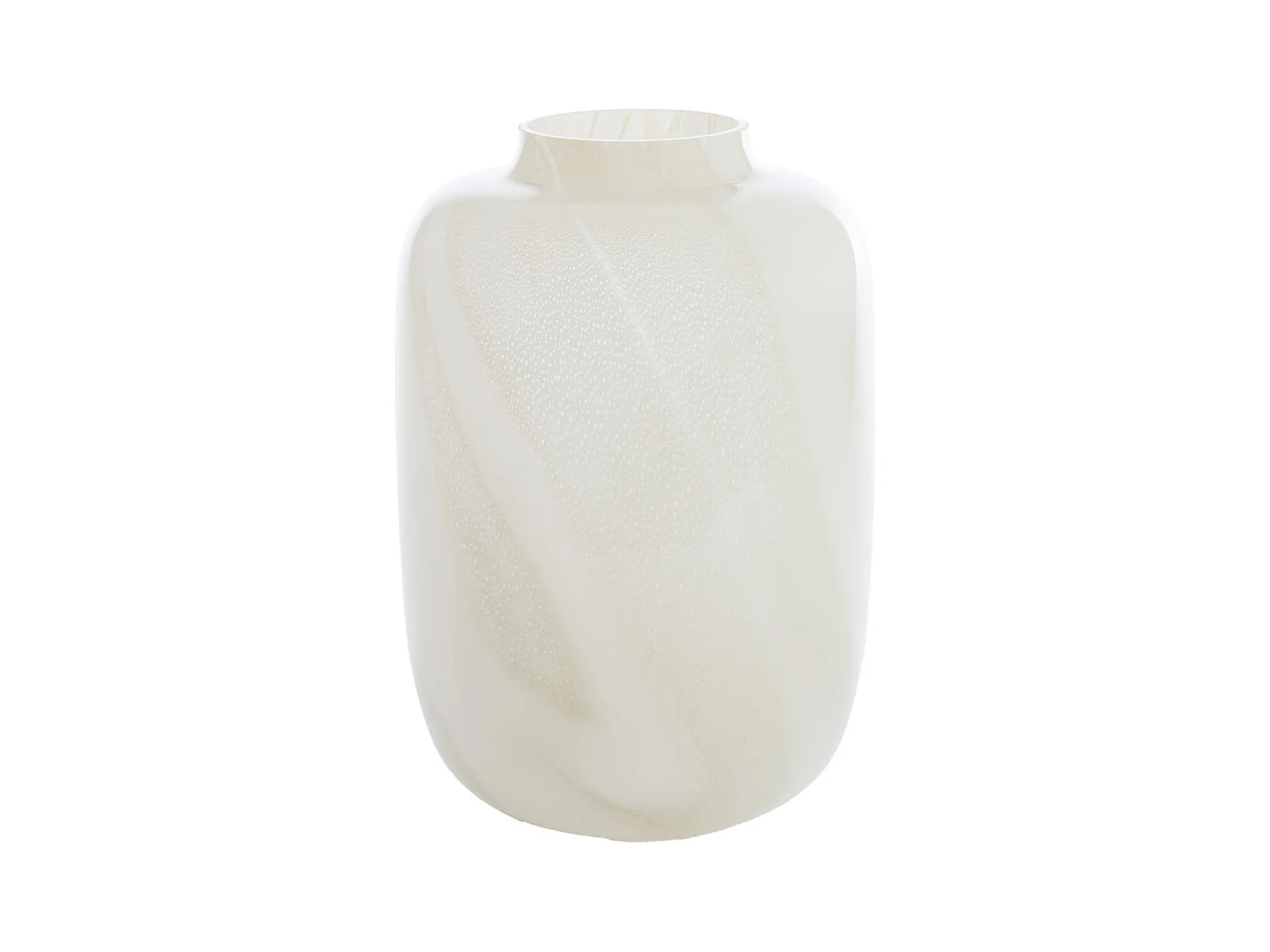 Vase KOBALA - Ø24x34cm - Blanc