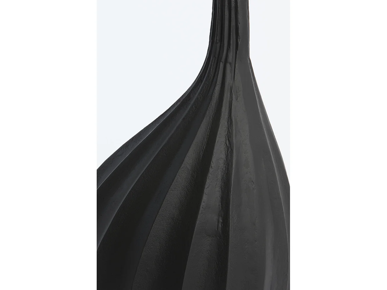 Vase NYOKO - Ø20x48cm - Noir