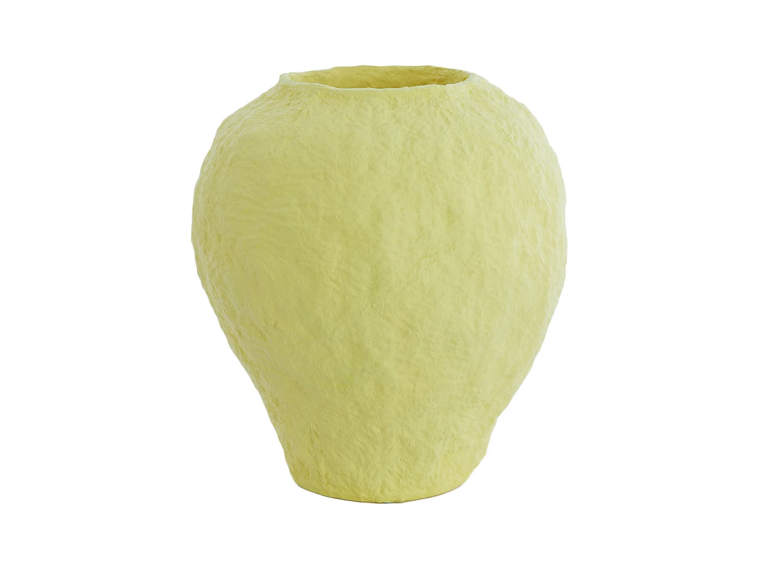 Vase PANTOJA - Ø45x50cm - Jaune