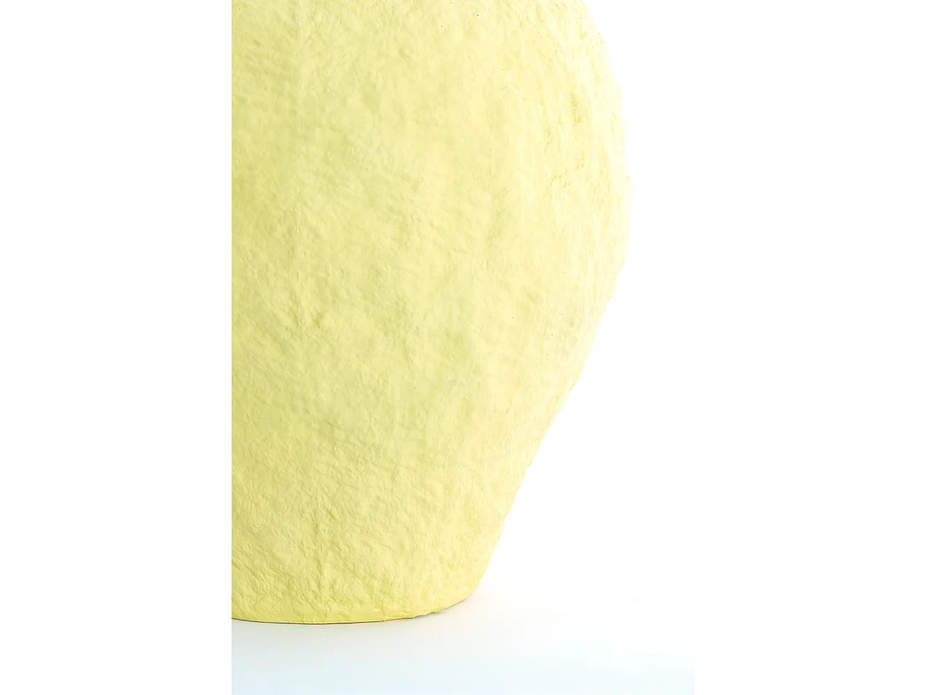Vase PANTOJA - Ø45x50cm - Jaune
