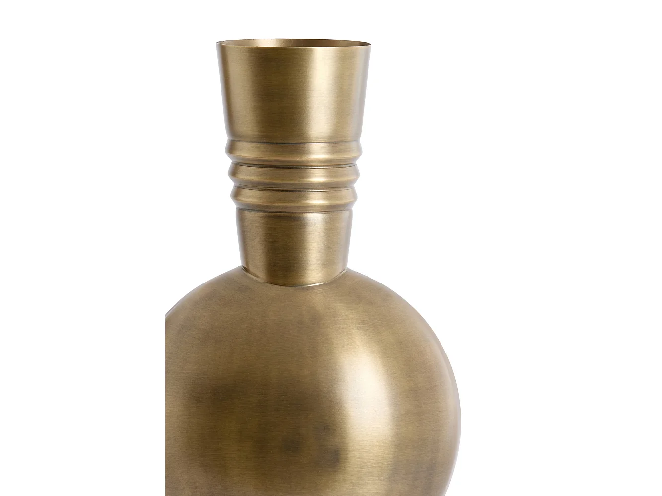 Vase KAVANSI - Ø14x40cm - Bronze